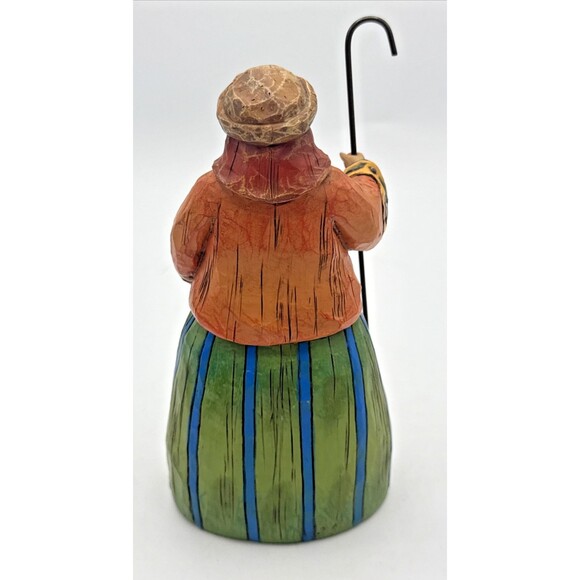 Jim Shore Heartwood Creek Let Earth Receive Her King Wiseman, Donkey, Sheep 2003 - Picture 6 of 16